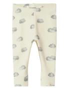 Nbnlayo Kim Slim Leggings Lil Noos Cream Lil'Atelier