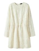 Nlfrisianna Ls Short Dress Cream LMTD