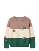 Alon Snail Pullover Beige Fliink
