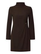 Vmkath Ls Short Buttn Cord Dress Jrs Exp Brown Vero Moda