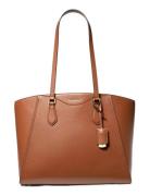 Lg Mf Tz Tote Brown Michael Kors