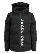 Jjkaito Puffer Jacket Ln Jnr Black Jack & J S