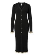 Yasfloma Ls Knit Dress S. Black YAS
