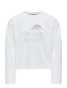 Kogriri Life Xmas L/S St S Top Jrs White Kids Only