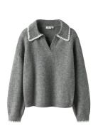 Nkfrikasa Ls Knit Polo Grey Name It