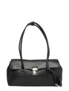 City Shoulder Bag With Flap Black Mango