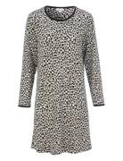 Nightdress Long Sl Black Damella Of Sweden