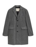 Classic Two-T Wool Coat Patterned GANT