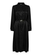 Mmraya Monogram Dress Black MOS MOSH