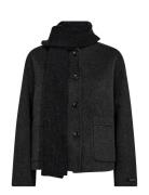 Mmmaria Loisa Wool Jacket Black MOS MOSH