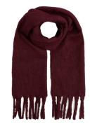 Pcnikita Long Scarf Noos Bc Burgundy Pieces