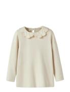 Nmffundo Ls Slim Top Lil Cream Lil'Atelier