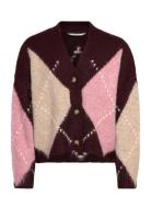 N-Laiana Knit Cardigan Burgundy Noella