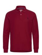 Uspa Polo Ls Brett Men Burgundy U.S. Polo Assn.