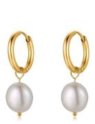 Sienna Mini Pearl Earring Gold By Jolima