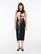 2244 Stocking Jersey, Elastic Tank Black STINE GOYA