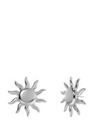 Sun Studs L Silver Edblad
