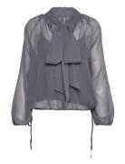 Dante6-Sonia Bohemian Blouse Grey Dante6