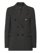 Double-Breasted Suit Jacket Grey Mango