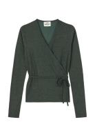 2X2 Lurex Susi Ls Top Green Mads Nørgaard