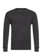 Long Sleeve Thermal Crew Grey Hollister