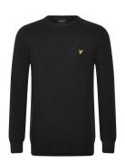 Engineered Rib Crew Neck Black Lyle & Scott