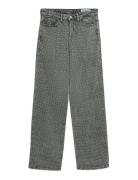 Vmtessa Hr Wide Rhinest Jeans Ra206 Grey Vero Moda