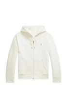 Double-Knit Full-Zip Hoodie Cream Polo Ralph Lauren