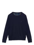 Slim Fit Washable Wool Crewneck Sweater Navy Polo Ralph Lauren