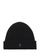 Washable Cashmere Beanie Black Polo Ralph Lauren
