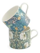 Morris & Co Mug Seaweed & Pimpernel 2-P Patterned Morris & Co
