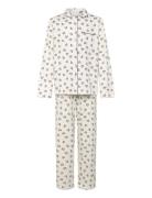 Printed Long Pyjamas White Mango
