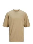 Jjecharge Tee O-Neck Noos Beige Jack & J S