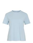 Vinora S/S T-Shirt - Noos Blue Vila