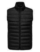 Onsbrody Quilt Vest Otw Vd Black ONLY & SONS