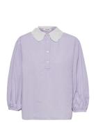 Albert Blouse Purple Nué Notes