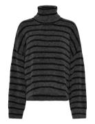 Alphagz Rollneck Striped Noos Grey Gestuz