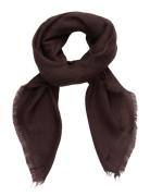 Cashma Big Scarf Brown Becksöndergaard