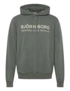 Borg Classic Print Hoodie Khaki Björn Borg