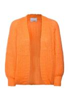 Joseph Cardigan Solid Orange Noella