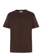 Aarhus Reg Ss Tee G029 Brown Minimum