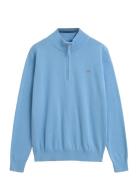 Shield Cotton Half Zip Blue GANT