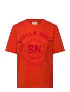 Stella Nova Printed T-Shirt Red Stella Nova