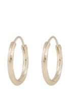 H Y Sparkling Ring Ear 18Mm Plain G - Gold SNÖ Of Sweden