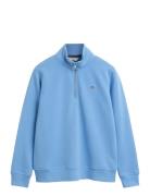 Shield Half Zip Sweatshirt Blue GANT