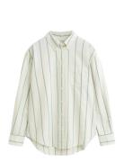 Rel Classic Oxford Striped Shirt Cream GANT