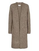 Nuzindi Long Cardigan Brown Nümph