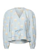 Big Dot Blouse Blue Stella Nova