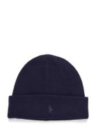Washable Cashmere Beanie Navy Polo Ralph Lauren