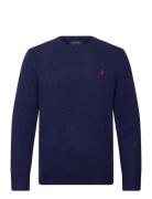 Textured Crewneck Sweater Navy Polo Ralph Lauren